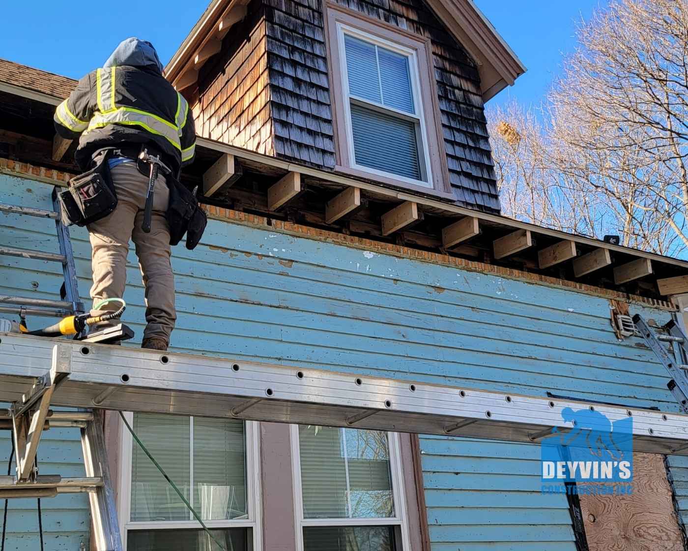 Siding, Soffit and Fascia Repair, and Gutter Installation